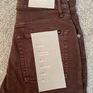 Everlane brown denim
